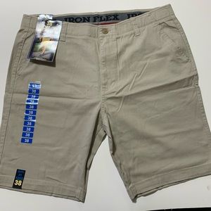 NWTMens IRON Gray Stretch Comfort Flex Waistband